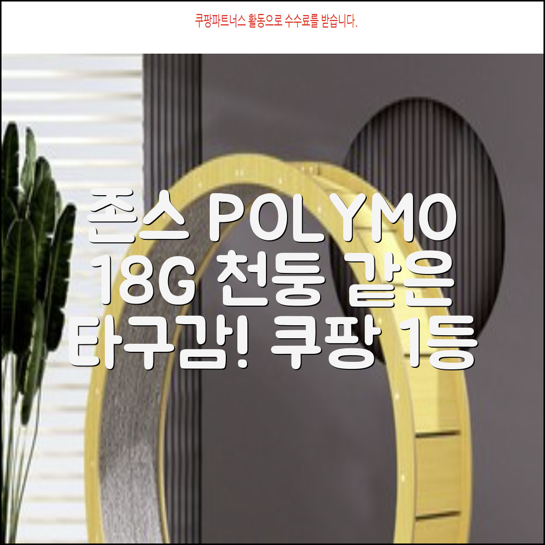 존스 POLYMO THUNDER 18G 십각 테니스 스트링, 블루, 1개 추천 리뷰