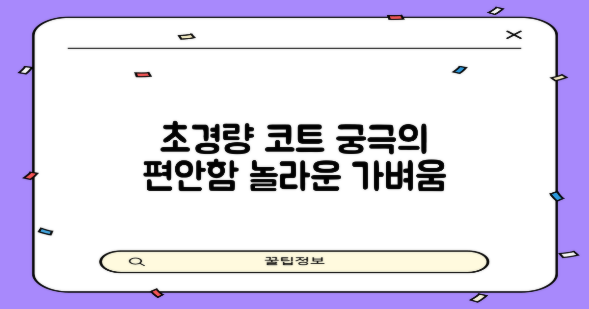 초경량 코트매트의 세계