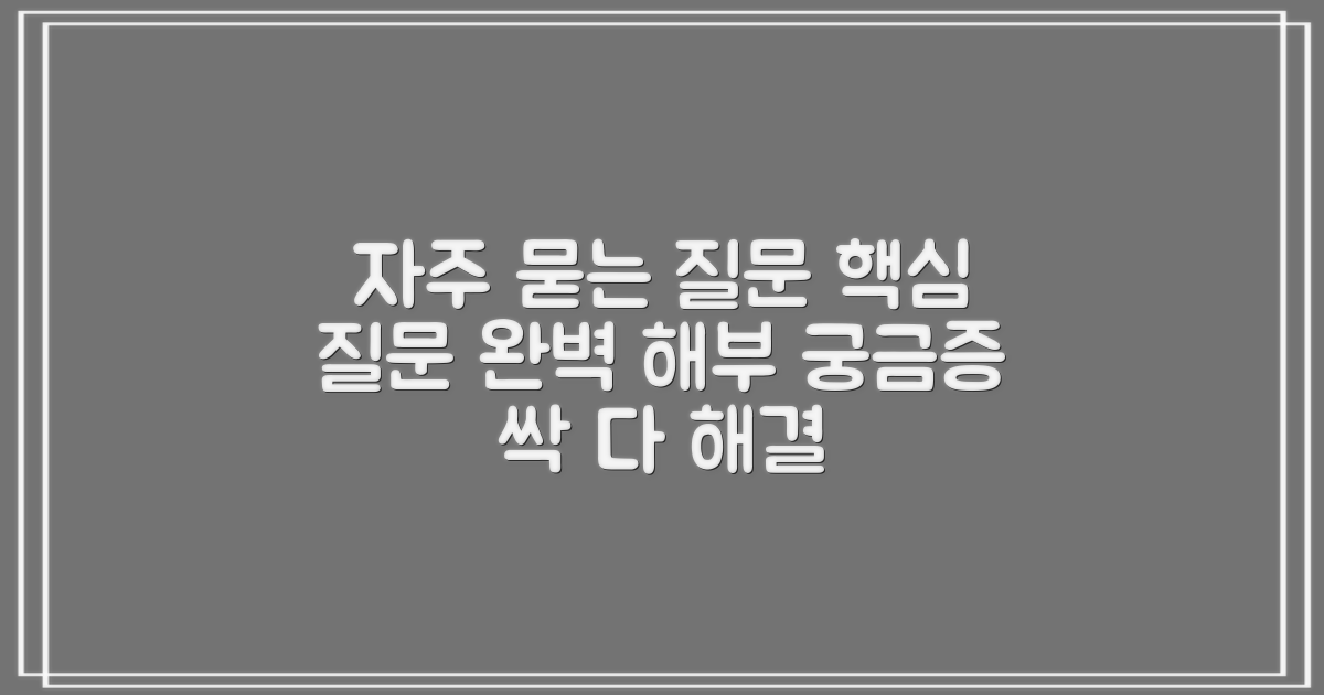 자주 묻는 질문