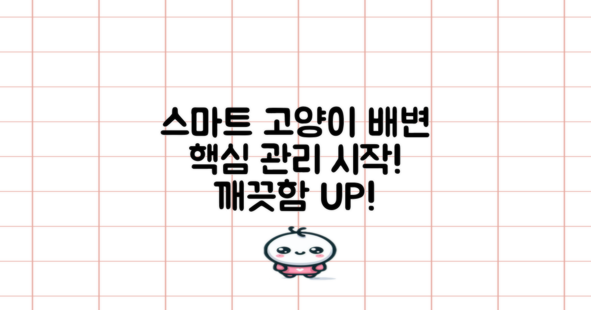 스마트한 고양이 배변 관리를 시작하세요